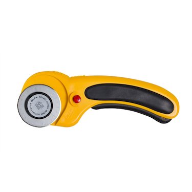 Rotary cutter for fabric and cords